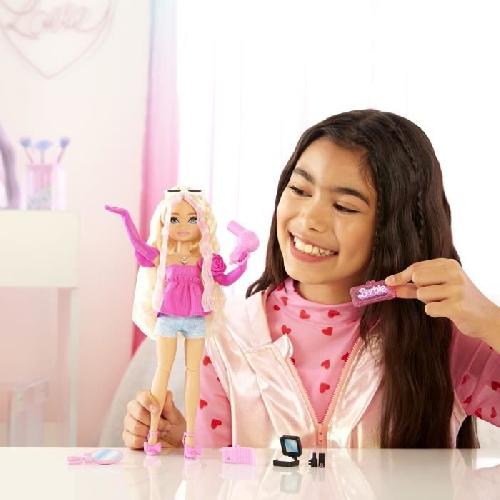 Poupee BARBIE équipe de Reve « Malibu »-Poupée et 8 accessoires - Barbie - HYC21