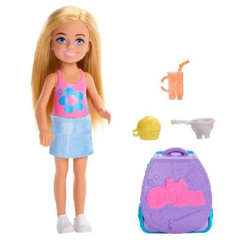 Poupee Barbie-Famille Et Amis-Poupée Chelsea Et Accessoires-Avec Sac a DOS - 3ans +- JBF46