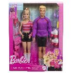 Poupee Barbie-Fashionistas-Coffret poupées et accessoires patins a roulettes HXK90