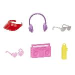 Poupee Barbie-Fashionistas-Coffret poupées et accessoires patins a roulettes HXK90