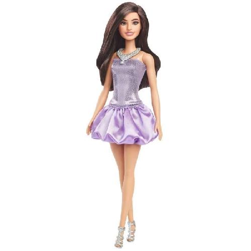 Poupee Barbie-Fashionistas-Poupée Brune En Robe Violette - 3 ans+ - HYT92