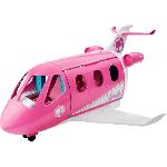Maison - Accessoire Maison Poupee Barbie - L'Avion de Reve avec mobilier et Rangement - Plus de 15 accessoires - 58cm - Des 3 ans
