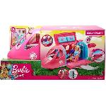 Maison - Accessoire Maison Poupee Barbie - L'Avion de Reve de Barbie - Véhicule Poupée Mannequin - 3 ans et + GDG76