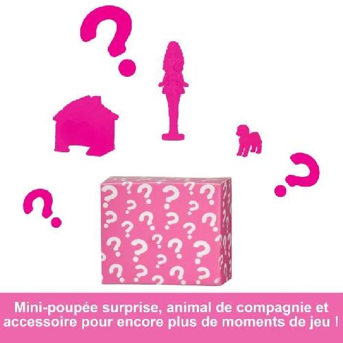 Univers Miniature - Habitation Miniature - Garage Miniature Barbie-Maison de Poupée Mini-BarbieLand-Coffrets maison et accessoires HYF44