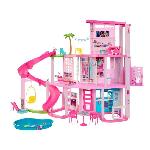 Barbie-Maison de Reve-Maison de poupée 3 niveaux. piscine et toboggan HMX10