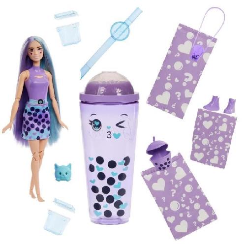 Poupee Barbie-Pop Reveal-Poupée parfumée série Bubble Tea avec accessoires HTJ19