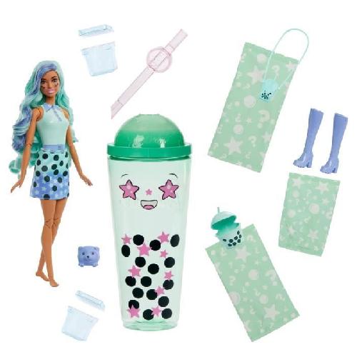 Poupee Barbie-Pop Reveal-Poupée parfumée série Bubble Tea avec accessoires HTJ21