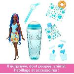 Poupee Barbie-Pop Reveal Série Fruit-Poupée parfum punch avec 8 surprises HNW42