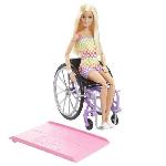 Barbie-Poupée avec fauteuil roulant-Barbie Fashionistas HJT13