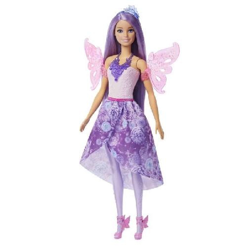 Poupee Barbie-Poupée Barbie Fantaisie Féerique-Coffret Avec Accessoires - 3 ans+- JCP74