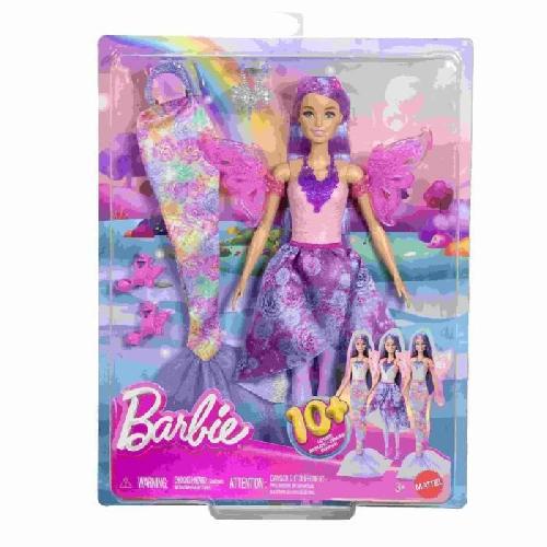 Poupee Barbie-Poupée Barbie Fantaisie Féerique-Coffret Avec Accessoires - 3 ans+- JCP74