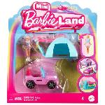 Barbie-Poupee et vehicule Mini BarbieLand-Assortiment HYF38