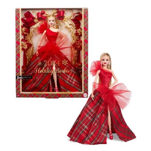 Poupee BARBIE Poupée joyeux noël blonde HRM61