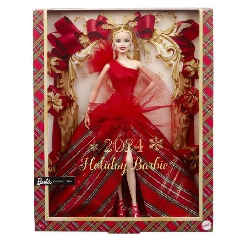 Poupee BARBIE Poupée joyeux noël blonde HRM61