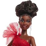 Poupee BARBIE Poupée joyeux noël brune HRM62