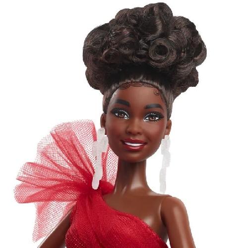 Poupee BARBIE Poupée joyeux noël brune HRM62