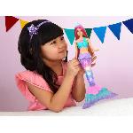 Poupee Barbie - Sirene Lumieres De Reve - Poupée - Des 3 ans