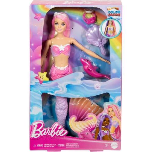 Poupee Barbie-Sirene « Malibu »-Poupée avec changement de couleur HRP97