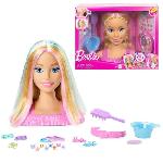 Barbie-Tete a Coiffer Color Reveal-Chevelure Blonde Et Accessoires - 3 ans+- JFG81