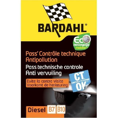 Additif Performance - Entretien - Nettoyage - Anti-fumee BARDAHL Pass Controle technique moteur Diesel 2020