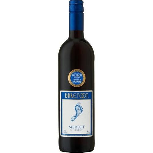 Vin Rouge Barefoot Merlot - Vin rouge de Californie