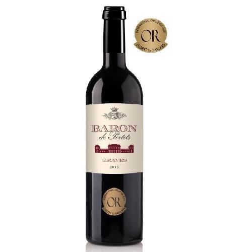 Vin Rouge Baron de Portets 2016 Bordeaux Superieur - Vin rouge de Bordeaux