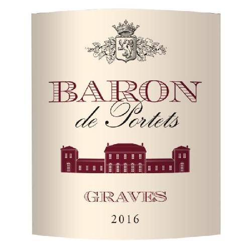 Vin Rouge Baron de Portets 2016 Bordeaux Superieur - Vin rouge de Bordeaux
