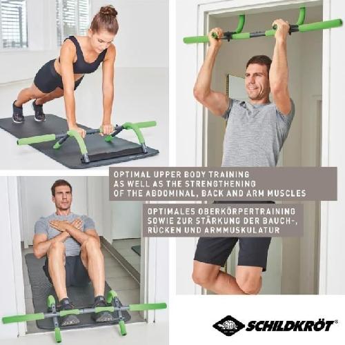 Barre - Haltere - Poids Barre porte de traction -Multifonctionnelle - SCHILDKROT