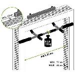 Pack Produits De Fitness Et Musculation Barre porte de traction -Multifonctionnelle - SCHILDKROT