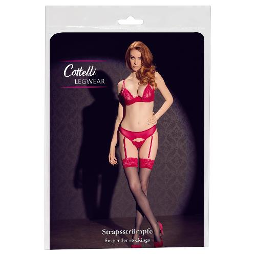 Bas et Collants Bas avec dentelle rouge 551 taille 3