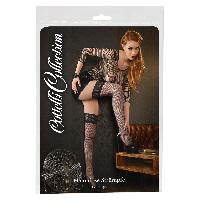 Bas et Collants Bas resilles stays-up noirs taille 2