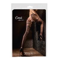 Bas et Collants Collant ouvert avec ligne et noeuds L-XL