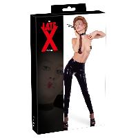 Bas et Collants Legging Latex ouvert L