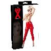 Bas et Collants Leggings en latex rouge L