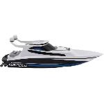 Vehicule Radiocommande Bateau Telecommande - SILVERLIT - 4SPEED - Speed Boat - 8 km-h - 34 cm - blanc et noir - des 8 ans