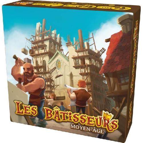 Jeu De Societe - Jeu De Plateau Batisseurs -Les- - Moyen age - Asmodee - Jeu d'ambiance -Des 10 ans