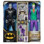 Figurine Miniature - Personnage Miniature BATMAN - BATTLE PACK Figurine 30 CM Batman VS Le Joker - Batman Adventures