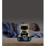 Reveil Enfant BATMAN - Réveil digital avec veilleuse lumineuse en 3D et effets sonores - LEXIBOOK