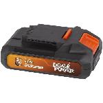 Batterie Dual Power  20 V POWDP9024 - pour Outils de Bricolage sans Fil de 20 V - LED d'Indication de Puissance. Plateforme