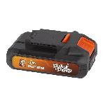 Batterie Dual Power POWDP9021 - pour Outils de Bricolage sans Fil de 20 V - LED d'Indication de Puissance - Plateforme de Batterie