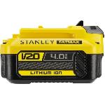 Batterie Pour Machine Outil Batterie - STANLEY FATMAX V20 - SFMCB204-XJ - 18V 4Ah