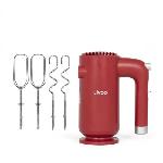 Batteur - Fouet Electrique Batteur électrique - LIVOO - DOP243R - 250 w - 5 vitesses - Rouge