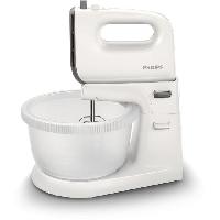 Batteur - Fouet Electrique Batteur - PHILIPS - HR3745-00 - 450 W - 3 L - Blanc