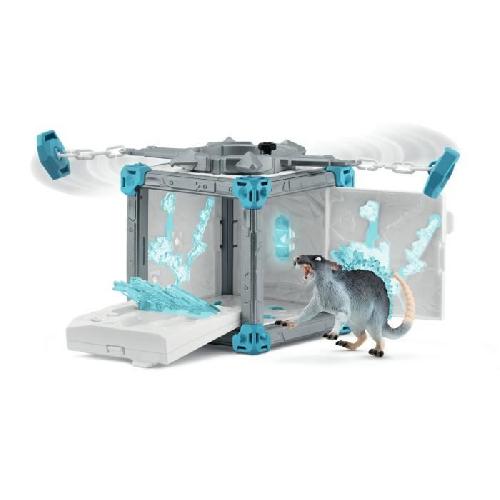 Figurine Miniature - Personnage Miniature BattleCave Rat de Glace. Extension de l'arene. SCHLEICH 42676 Eldrador Creatures. des 7 ans