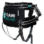 Harnais Animal Baudrier - OLYMPIA - Ergonomique - Reduit tensions lombaires - Noir