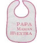 Bavoirs en plastique avec message - aleatoire - archives