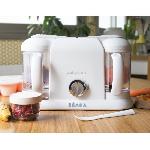 Robot Bebe BEABA. Babycook Duo. robot bebe 4 en 1. contenance XXL. blanc