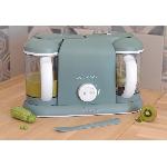 Robot Bebe BEABA. Babycook Duo. Robot bébé 4 en 1. Cuiseur. Mixeur. Contenance XXL 2200 ml - Eucalyptus