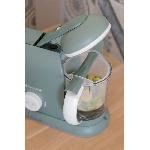 Robot Bebe BEABA. Babycook Duo. Robot bébé 4 en 1. Cuiseur. Mixeur. Contenance XXL 2200 ml - Eucalyptus