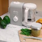 Robot Bebe BEABA. Babycook express. robot bebe. 4 en 1 mixeur-cuiseur. bleu baltique